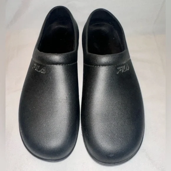 Fila Women’s Galvanize Black Non-Slip Work Shoes/ Hiking - Picture 2 of 7